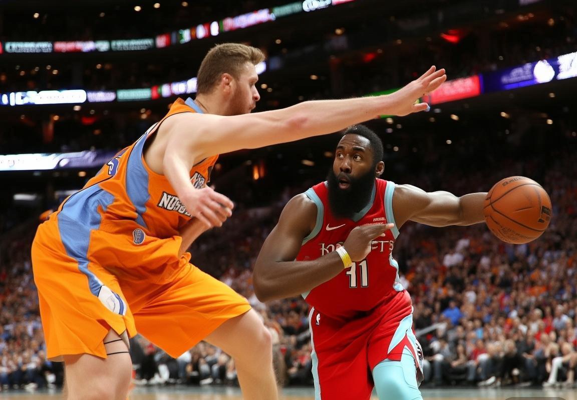 2017NBA掘金对火箭巅峰对决精彩回顾(图3)